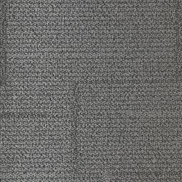 Interface Furrows-II / Bouclé / 50 cm x 50 cm / Grey