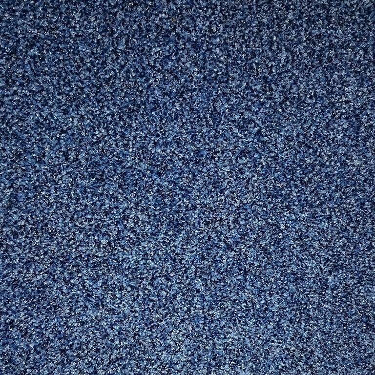 Interface Polichrome / Velor / 50 cm x 50 cm / Blue