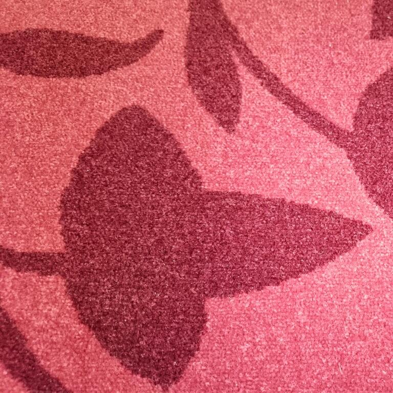 Interface Palette 2000 / Velor / 50 cm x 50 cm / Red