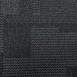 Interface Entropy II / Bouclé / 50 cm x 50 cm / Black