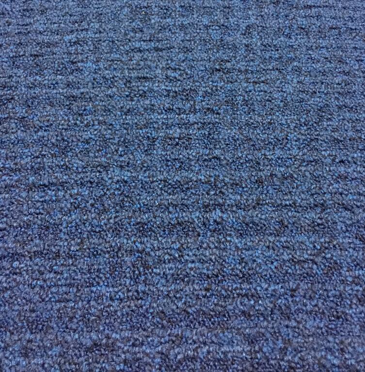 Interface Monochrome / Bouclé / 50 cm x 50 cm / Blue