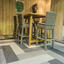 Interface Touch of Timber / Microtuft / 25 cm x 100 cm / Grey