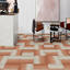 Interface Connected Ethos Sone / Bouclé / 50 cm x 50 cm / Orange, Beige / 3
