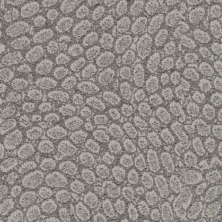 Interface Etched & Threaded / Bouclé / 50 cm x 50 cm / Grey