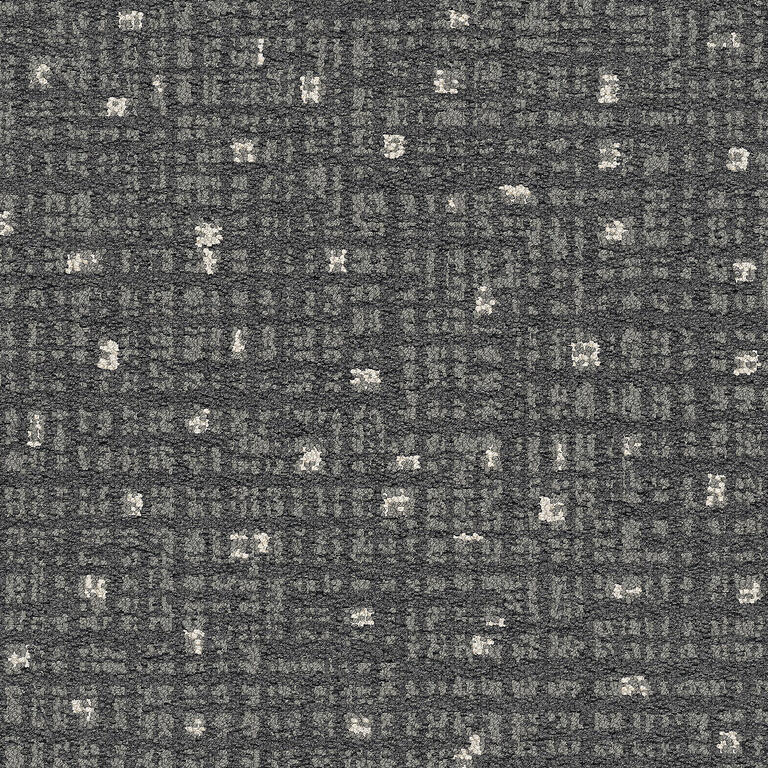 Interface Positive Spin / Bouclé / 50 cm x 50 cm / Black, Grey