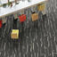 Interface Accent Hours / Bouclé / 25 cm x 100 cm / Black, Grey / 4