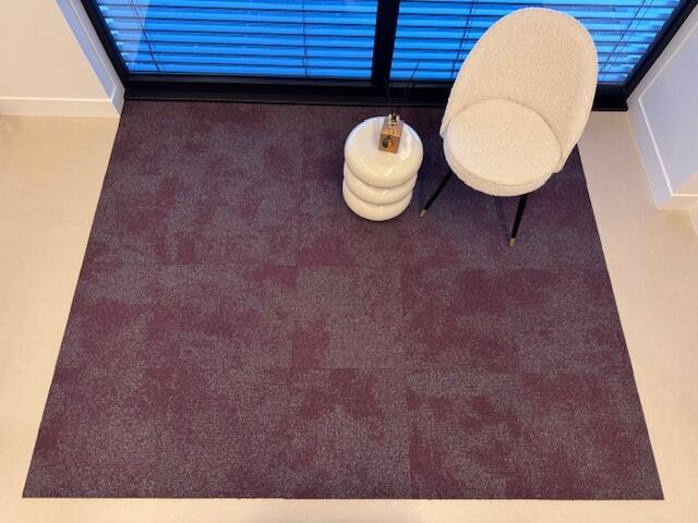 Interface Composure / Bouclé / 50 cm x 50 cm / Red, Brown