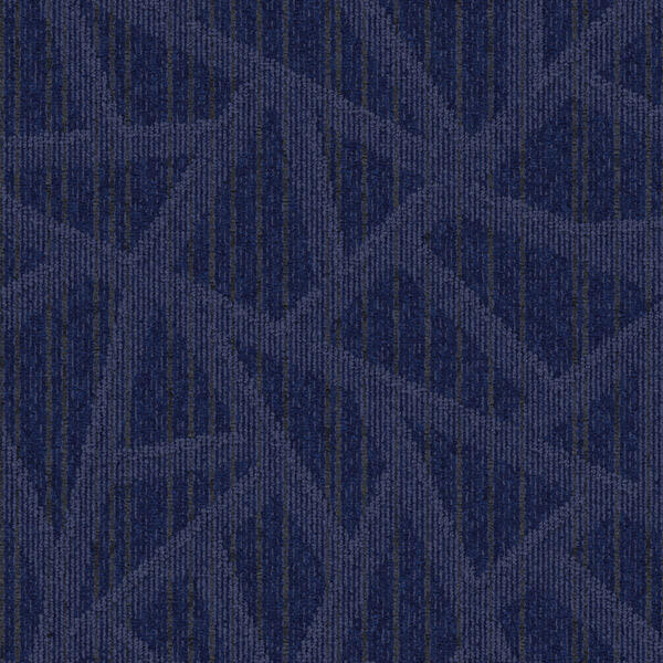 Interface The Orient - Dynamic / Bouclé / 50 cm x 50 cm / Blue