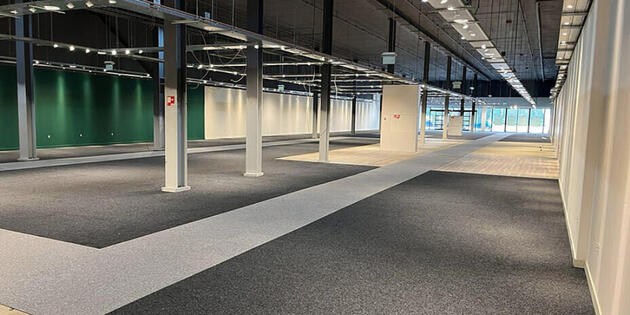 Trade floor - available in 1x1m | Top category carpet tiles