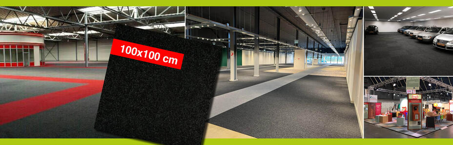 Carpet Tiles for Trade Shows, Events & Stages