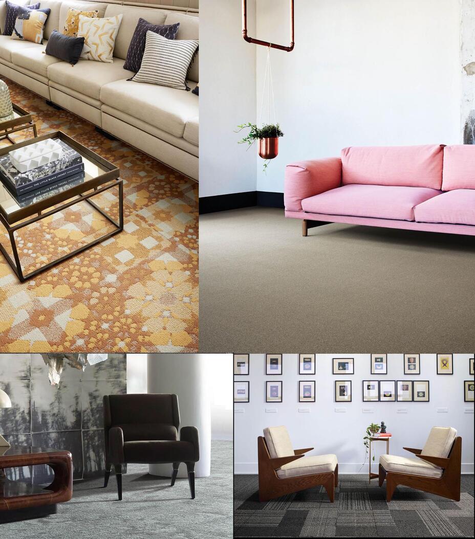 Living area carpet tiles / Living area carpet tiles