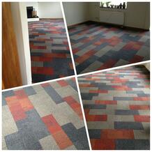 Skinny Plank Mix of 3 colors Interface Transformation cCstomized in 20x60cm at a customer in Rhenen