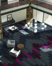 Skinny Planks (25x100cm) Carpet Tiles by Interface