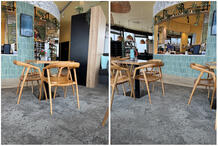 The atmosphere in this coffee spot in Austria gains a luxurious feel thanks to the grey Urban Retreat 102 carpet tiles. The soft tones add warmth and calm and create a perfect match with the interior.