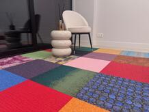 Shuffle it Shades of Colors by Interface carpet tiles