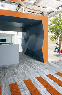 A combination of Limestone 810, 840, 850 en Clementine 830 from the Interface Human Nature collectie.